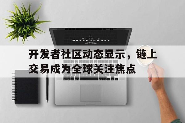 关于开发者社区动态显示，链上交易成为全球关注焦点的信息